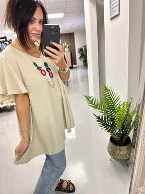 Heidi Swing Tunic - Stone