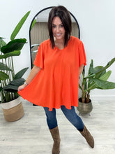 Heidi Swing Tunic - Burnt Orange