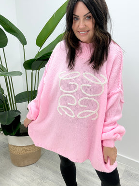 The Lowelle Box Knit - Pink