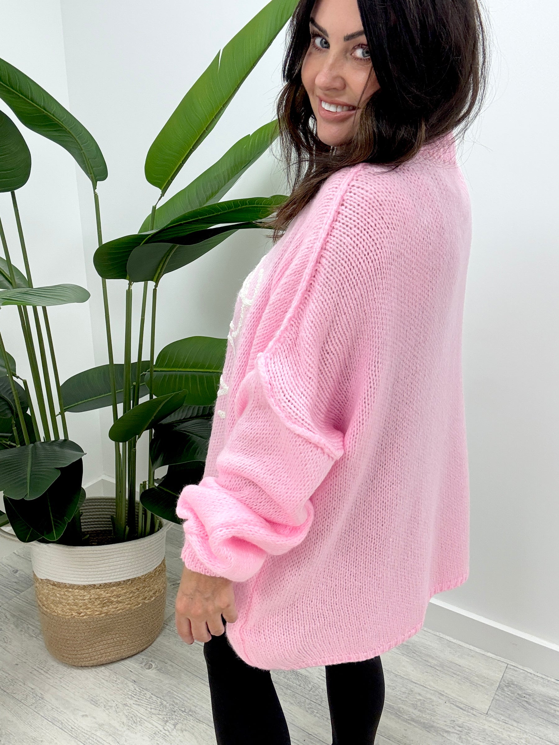 The Lowelle Box Knit - Pink