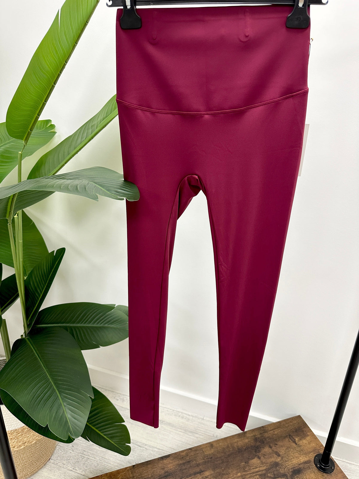 Energy Leggings - Plus sizes - Wine