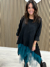 The Layering Tulle Skirt - Petrol Blue