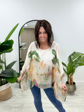 The Tuscany Floaty Silk Tunic - Cream