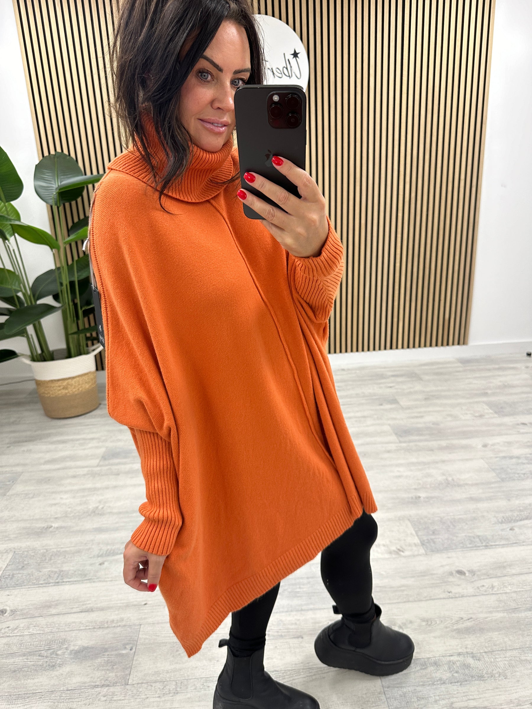 The Esme Soft Knit - Pumpkin