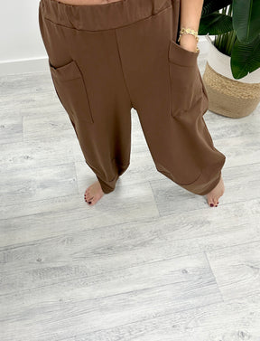 The Coby  Scuba Joggers - Chocolate