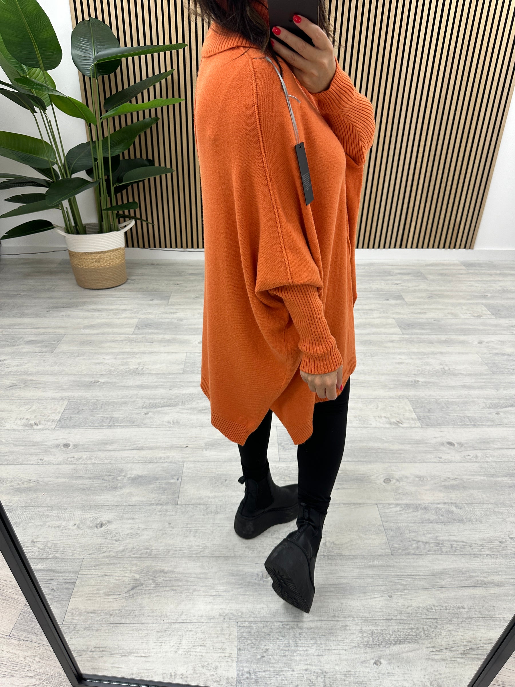 The Esme Soft Knit - Pumpkin