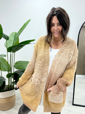 ★BF Special The Evie Chunky Cardigan - Camel