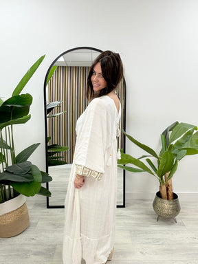 The Jasmine Maxi - Winter White