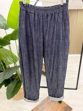 Denim Straight Leg Trousers