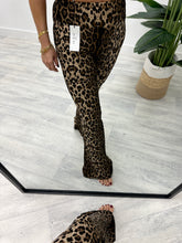 Stretch Flare Leggings - Animal