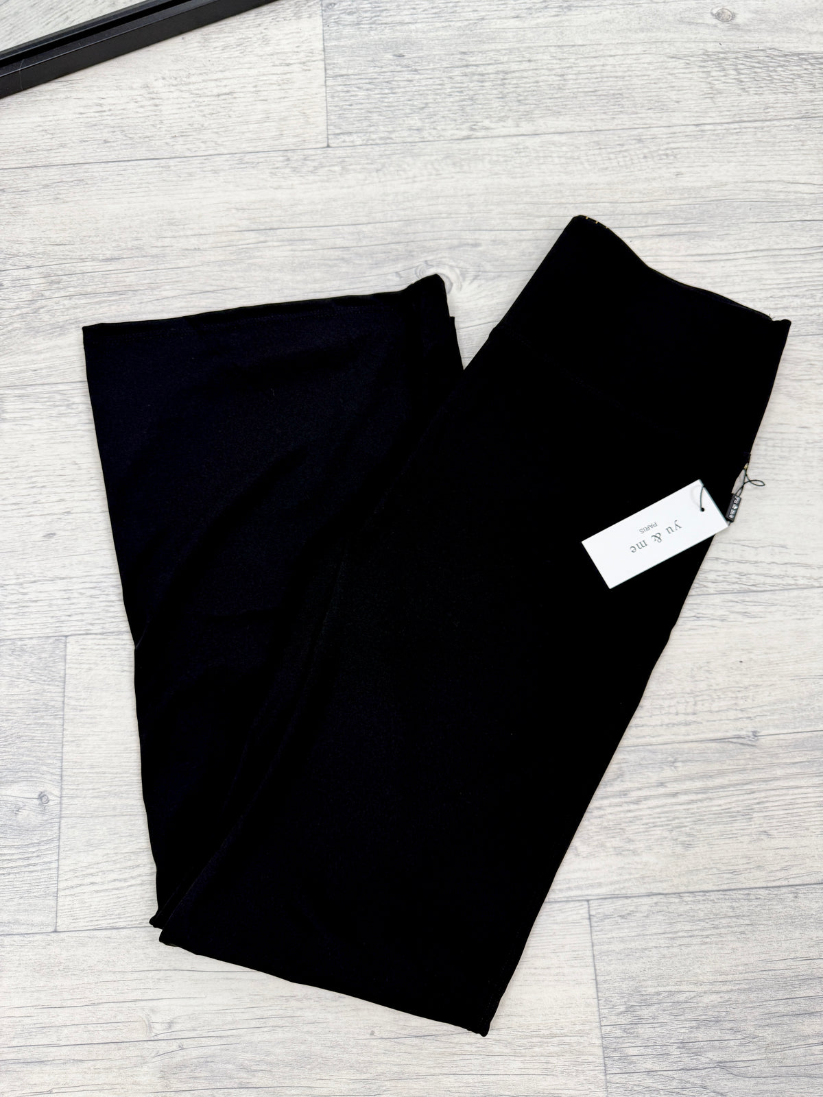 Flared Energy Leggings - Plus - Black