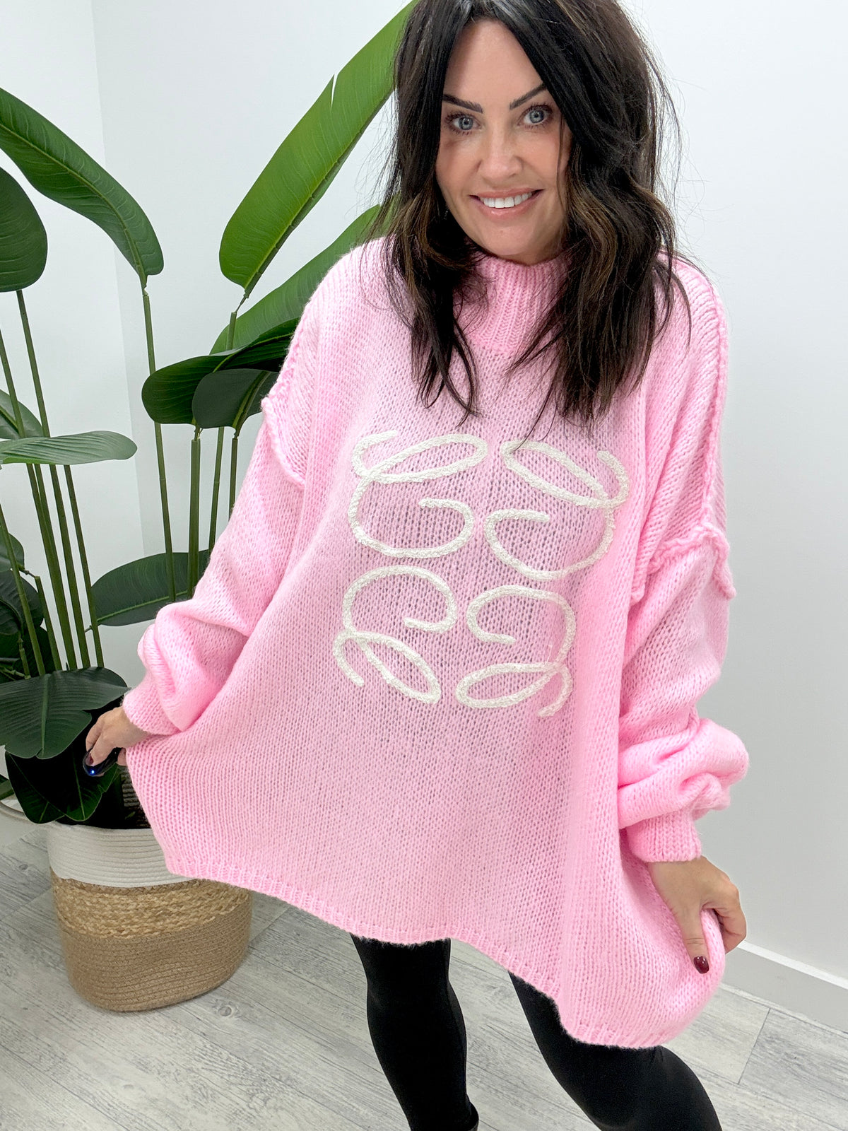 The Lowelle Box Knit - Pink