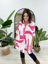 The Luxor Linen Mix Shirt (mid size) - Cerise