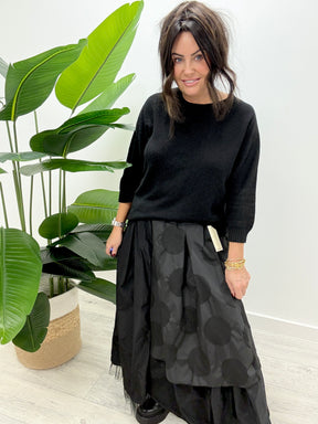 The Cosmo Tulle Hem Skirt