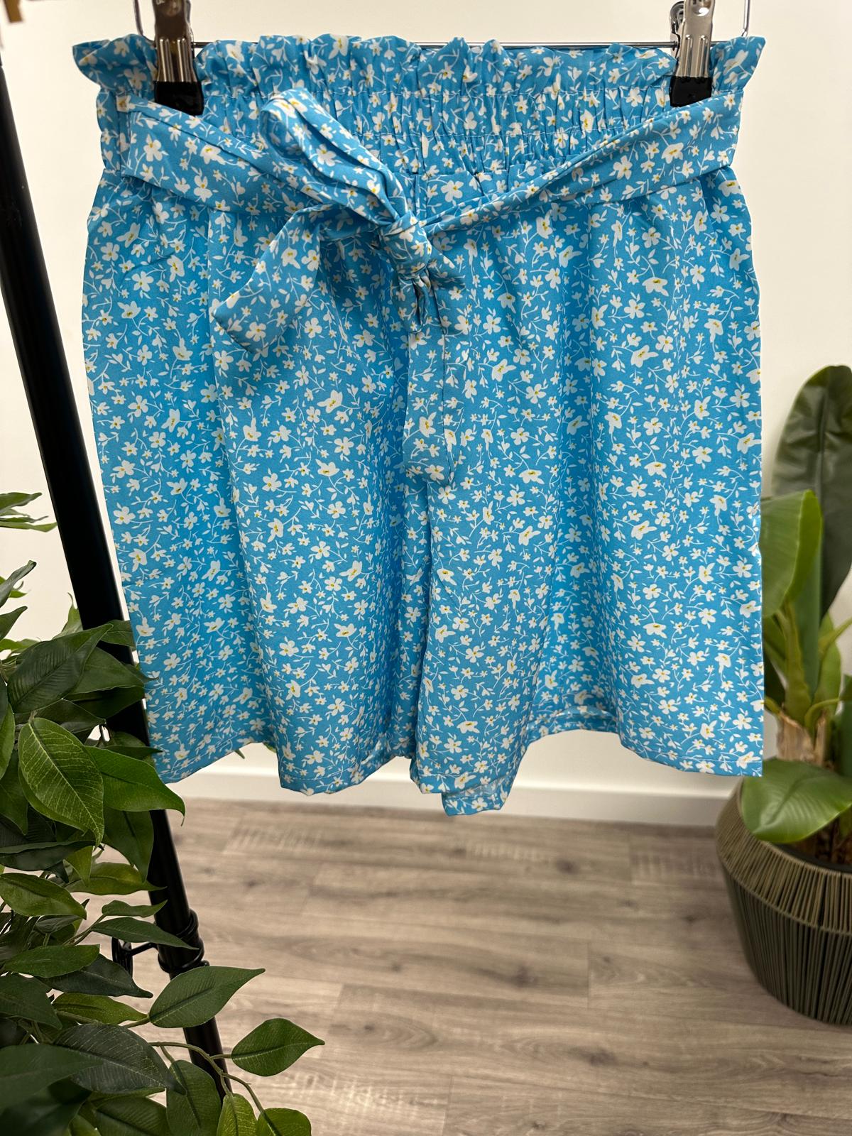 Ditsy Shorts - (large/x large)